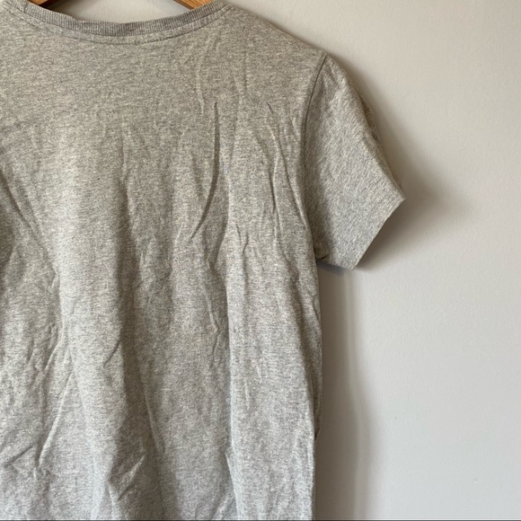 Nike Air leopard stripe swoosh grey tshirt - medium - Picture 4 of 5
